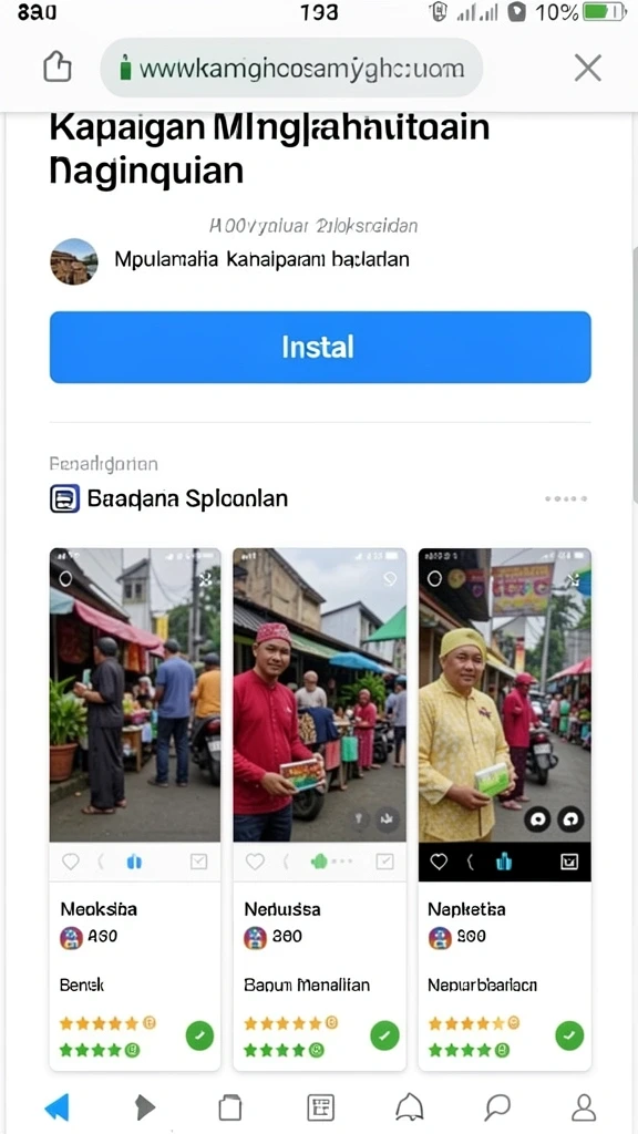 apinaga - Tampilan grafis yang menarik dan penuh warna.