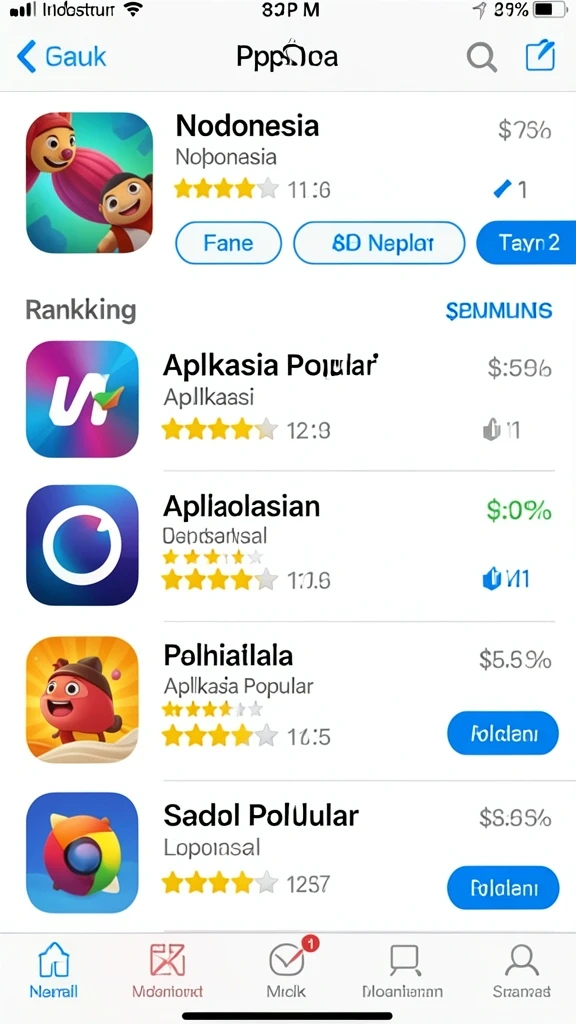 danagame - Tampilan antarmuka yang menarik dan mudah dinavigasi.