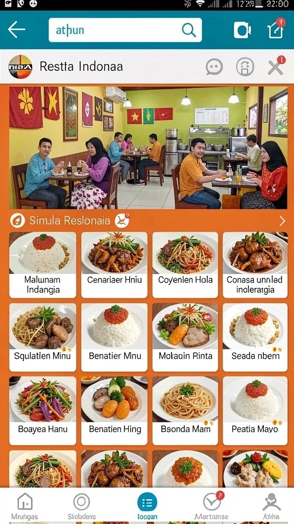 dentoto - Tampilan menu utama DENTOTO yang menarik.